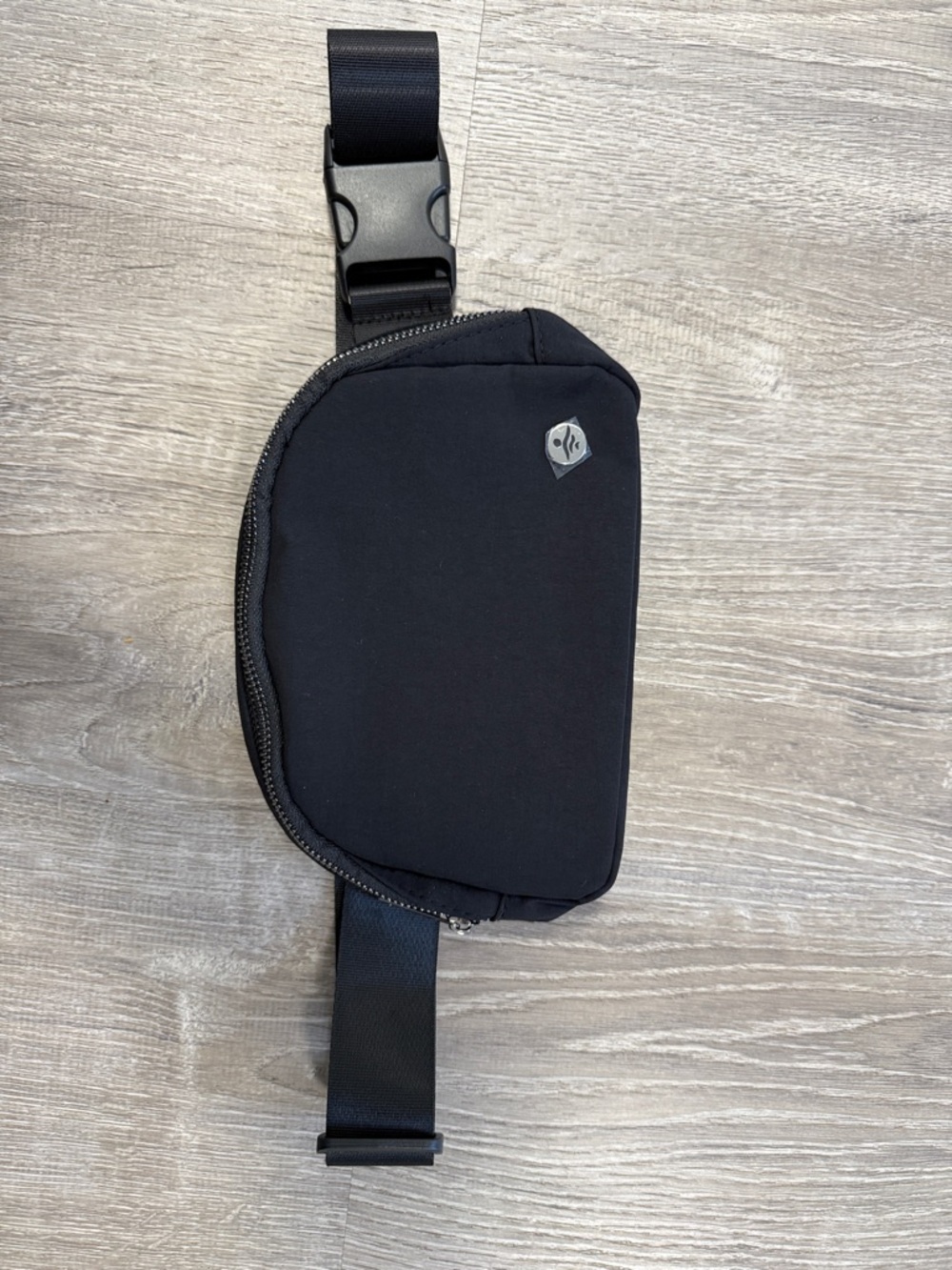 Black Men's Crossbody Sling Bag